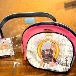 NWT Nicole Lee 3 Piece Travel Toiletry Bag Set